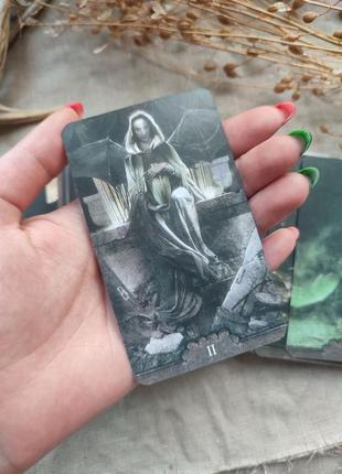 Гадальні карти таро вампірів tarot v deck колода карт вампірське таро3 фото