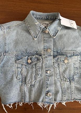 Джинсовка zara