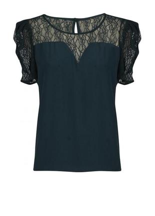 Красивый топ блуза с кружевом от naf naf, p. 38