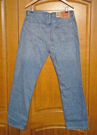 Джинсы levi's men's 505 regular fit jeans. оригинал. купленные в сша5 фото