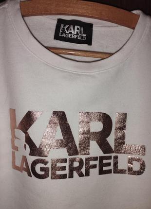 Оригинальный свитшот фирмы karl lagerfeld
