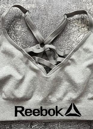 Reebok спортивный бюстгальтер топ топик6 фото