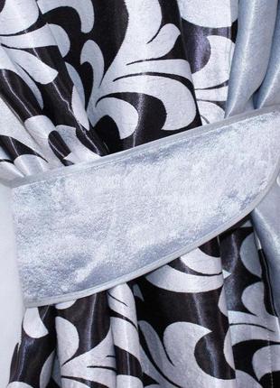 Комбіновані готові штори з тканини блекаут2 фото