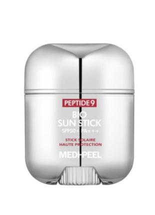 Багатофункціональний сонцезахисний стік medi-peel peptide 9 bio sun stick spf50+/pa+++ 20 г