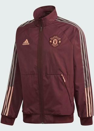 Куртка ветровка adidas mufc anthem jkt5 фото