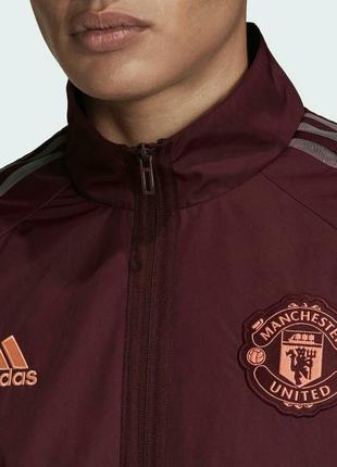 Куртка ветровка adidas mufc anthem jkt4 фото