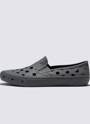 Слипоны vans slip-on trk pewter кеды на лето под кроксы crocs коралки3 фото