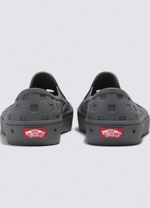 Слипоны vans slip-on trk pewter кеды на лето под кроксы crocs коралки4 фото