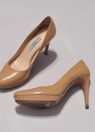 Туфлі на підборах каблуки prada pumps heels - 36