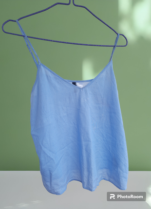 Легка базова  з мережевом майка з анімалістичним принтом топ блуза в білизняному стилі на бретелях від only з тваринним принтом4 фото