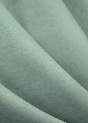 Шторна тканина мікровелюр sparta. колір фісташковий