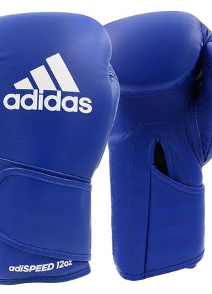 Боксерські рукавиці speed 501 adispeed strap up  ⁇  синій  ⁇  adidas adisbg501