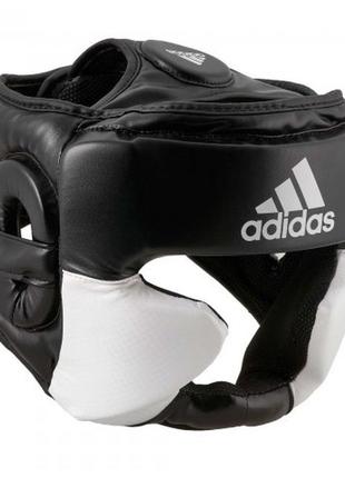 Шолом боксерський тренувальний response standart  ⁇  чорно/білий  ⁇  adidas adibhg0236 фото