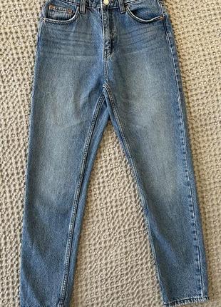 Tally weijl идеальные мом джинсы на высокой посадке размер