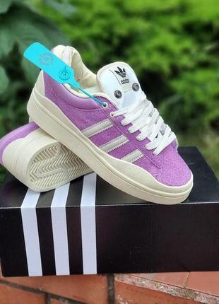 Жіночі кросівки adidas campus x bad bunny violet 37-38-39-40