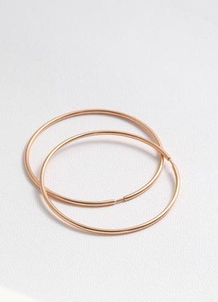 Серьги медицинское золото xuping