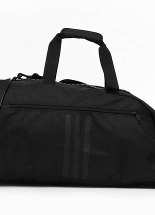 Сумка-рюкзак (2 в 1) із золотим логотипом  ⁇  чорний  ⁇  adidas adiacc052cs7 фото