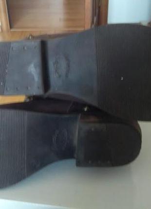 Greyder. кожаные турецкие ботинки. размер 395 фото