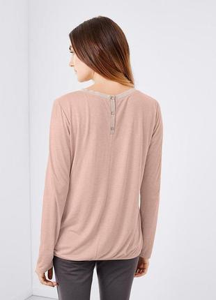 Стильная, легкая, оригинальная блузка в нежно персиковом цвете3 фото