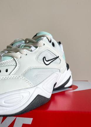 Женские кроссовки nike m2k tekno white mint 36-37-38-39-406 фото