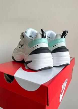 Женские кроссовки nike m2k tekno white mint 36-37-38-39-403 фото