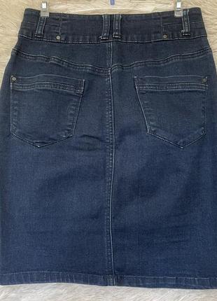 Джинсовая мини юбка pencil skirt2 фото