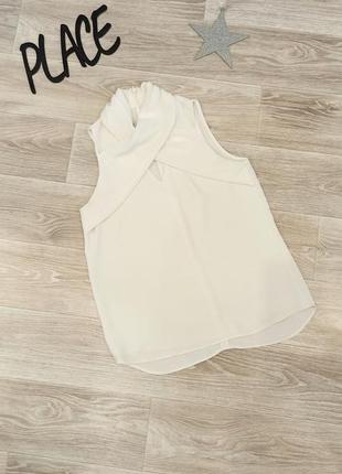 Блуза жіноча стильна легка river island молочна оригінальна