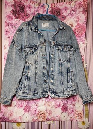 Джинсовка ( джинсовая куртка ) bershka