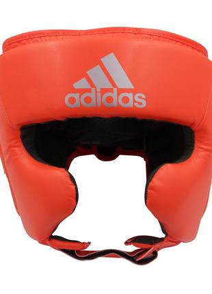 Шолом боксерський speed super pro training  ⁇  яскраво-червоне/срібло  ⁇  adidas adisbhg042