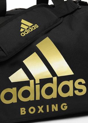 Сумка-рюкзак (2 в 1) із золотим логотипом boxing  ⁇  чорний  ⁇  adidas adiacc052b2 фото