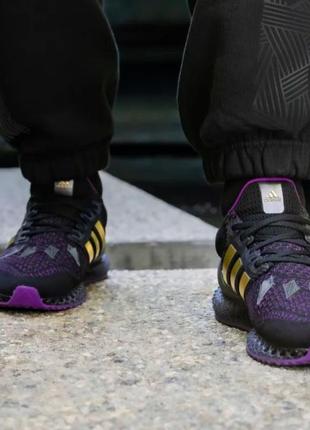 Кроссовки adidas marvel black panther8 фото