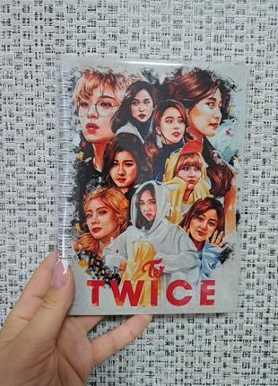 Скетчбук на пружине twice твайс