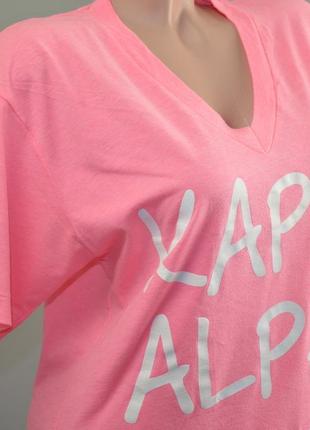 Яркая, летняя футболка neon american apparel (m)2 фото