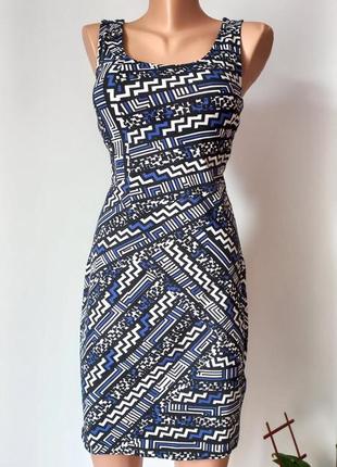 Сукня міні футляр 48 46 розмір офісне ошатне бюстьє нова натуральна тканина сарафан