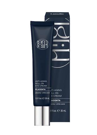 Антивіковий крем для повік з фітоплацентою lamelin anti-aging roll on eye cream placenta 30 мл