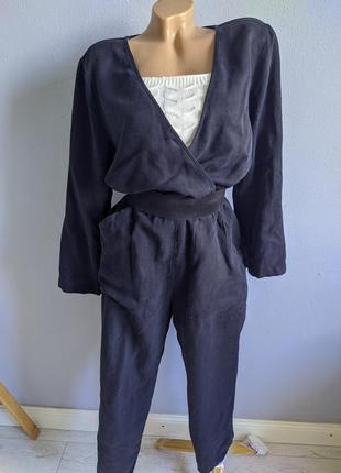 Комбінезон зі змішаної лляної тканини, apiece apart new york.