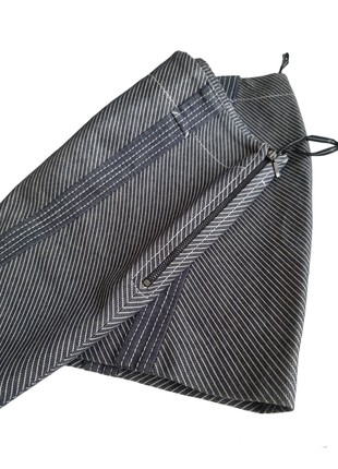 Джинсовая юбка с люверсами karen millen юбка размер 12/l4 фото