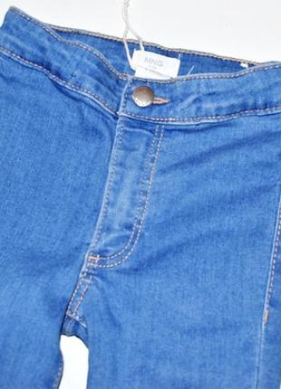 Mango классные джинсы голубого цвета на 5-6 років4 фото
