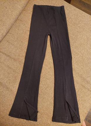 Штани брюки кльош zara р. 134