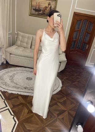 Белое платье, платье на роспись, свадебное платье4 фото