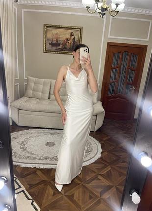 Белое платье, платье на роспись, свадебное платье2 фото