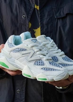Кросівки new balance 9060 bricks wood beige grey green