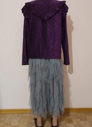 Яскрава блискуча кофтина 48-50 розміру 5