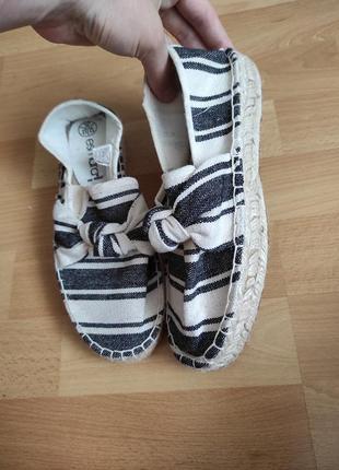 Эспадрильи балетки тапки мокасины esmara