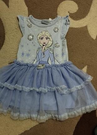 Платье с ельзой