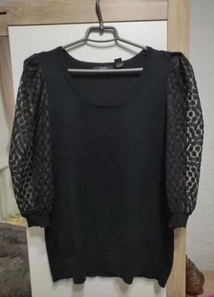Блуза чорна l