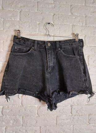 Фирменные джинсовые шорты l