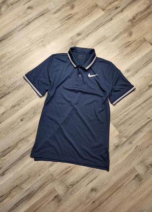 Футболка спортивна поло nike golf dri fit