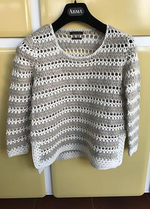 Кофта шерстяная стильная модная massimo dutti размер xs/s
