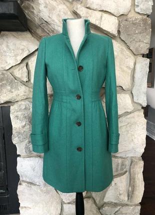 Шикарне пальто j crew factory green wool